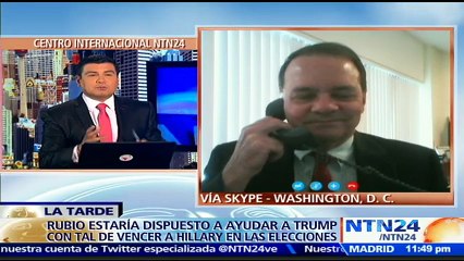 "Donald Trump no es un hombre apropiado para ser Presidente": Analista político Robert Macaulay a NTN24