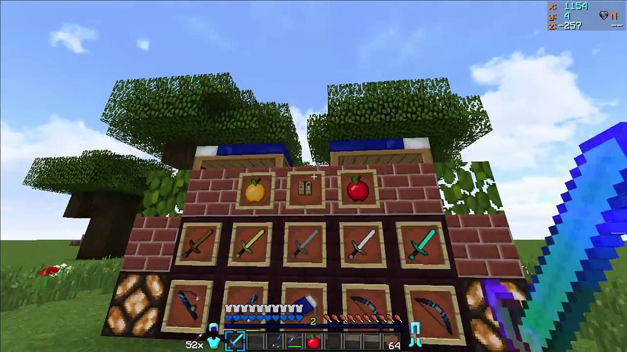 LandonMC BLUE TEXTURE PACK! Minecraft 1.8/1.9 Faithful Edit