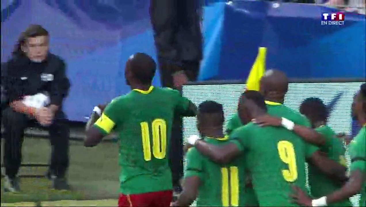 Vincent Aboubakar Goal HD - France 1-1 Cameroon - 30-05-2016 Friendly Match (1)