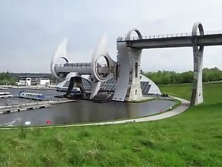 Falkirk wheel timelapse