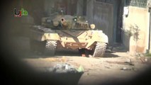 داريا الدبابات التي تحاول اقتحام المدينة 26-2-2013