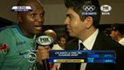 Aquivaldo Mosquera se despidió de Pachuca