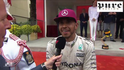 F1 (2016) Monaco GP - The top three report back after the race