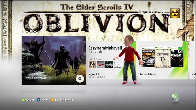 oblivion xbox marketplace