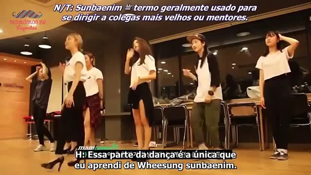 [PT-BR] MAMAMOO - Mr. Ambiguous - Por trás do ensaio
