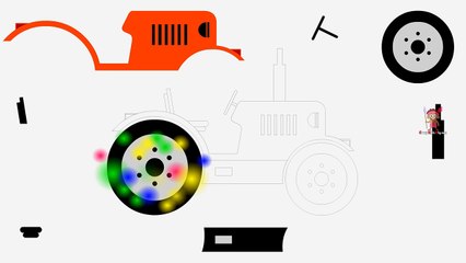 Learn Colors with Truck | Learning Colors Cartoons for Kids | Learn Nursery Basic Color