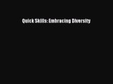 Download Quick Skills: Embracing Diversity Ebook Online