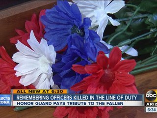 Remembering officers killed in line of duty