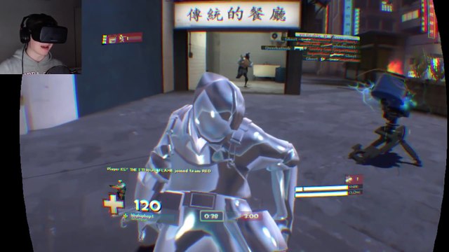 Oculus TF2! Virtual Reality Gaming! First Person Disorientation. Oculus Rift Gameplay.