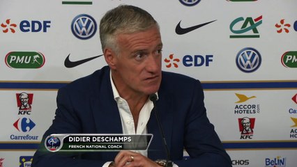 Bleus - Deschamps : "Des choses à améliorer"