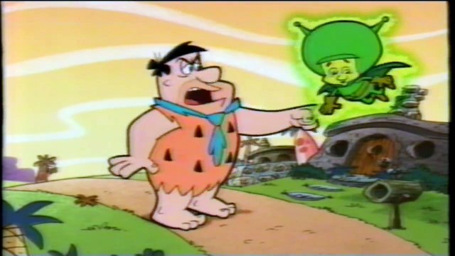 Cavern of Cocoa Pebbles Flintstones Gazoo Breakfast Cereal TV Commercial