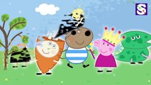 Peppa Pig Masquerade Finger Family Nursery Rhymes and Simple Songs