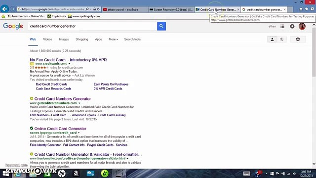 Working Credit Card Money Generator 2017 With CVV.