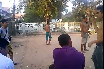 Le volley ball au cambodge a siem reap