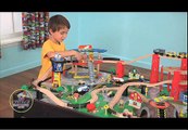 Airport Express Train Set and Table - Espresso by KidKraft