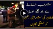 Full Of Rage A Pakistani Youngster Openly 'Abusing' Drunk Sharjeel Memon On London Street