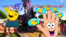 Peppa Pig Winter Finger Family Songs - Nursery Rhymes Lyrics Kids Songs