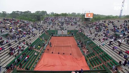 Pironkova-Radwanska : sur le Lenglen, on rebâche au bout d’une demi-heure de jeu