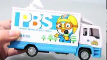 뽀로로 뽀롱뽀롱 방송차 장난감 인형 동영상 Pororo car Toys Dolls мультфильмы про машинки Игрушки
