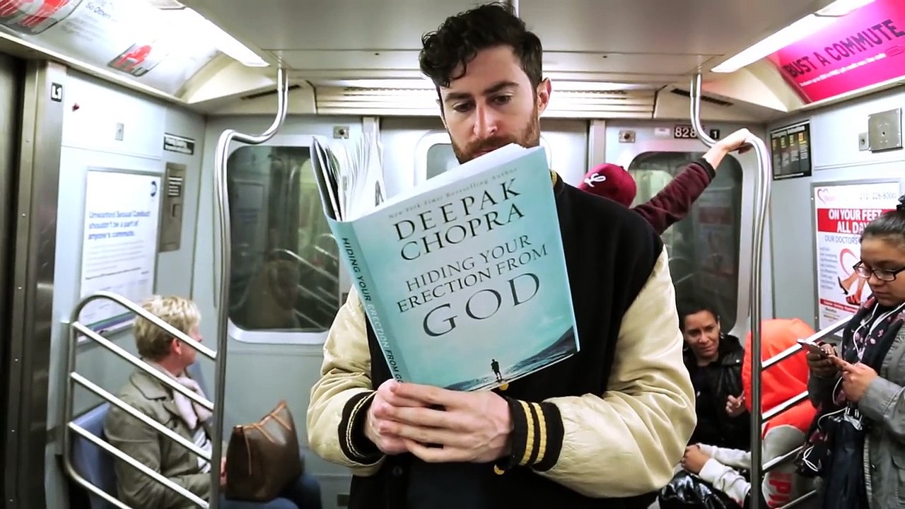 Fake Book Covers on the Subway PART TWO