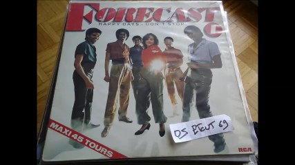 FORECAST -HAPPY DAYS(HIP HIP HOORAY)(RIP ETCUT)RCA VICTOR REC 82