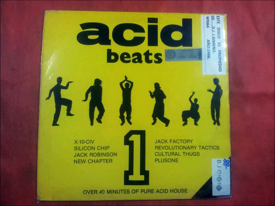 UNKNOWN ARTIST.(UNTITLED.)(12'' LP.)(1988.) ACID BEATS 1.