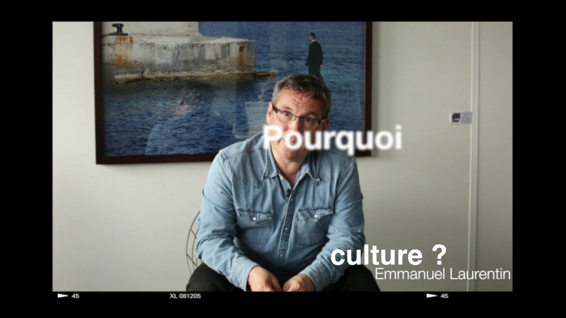 Emmanuel Laurentin : "La culture, mieux se souvenir pour mieux réinventer"  - Vidéo Dailymotion