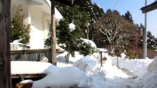 愛宕山京都市積雪２２センチ平成２７年１月４日（日）その５ムービーショー