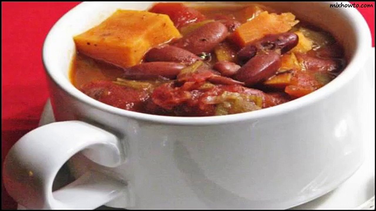Recipe Kidney Bean and Sweet Potato Stew