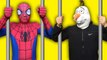 Spiderman, Frozen Olaf & Hulk Vs Venom! Spiderman & Olaf Go To JAIL! Superhero Fun In Real Life (1080p)