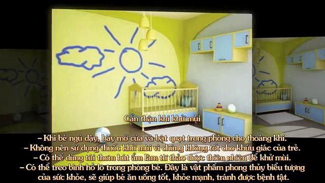 Thiết kế phòng ngủ thế nào để giúp bé ngủ ngon