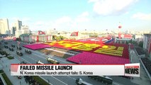 North Korea launches fourth Musudan missile, ending in failure