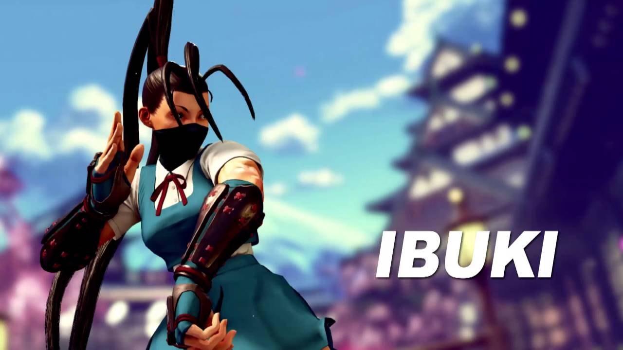 STREET FIGHTER V - Ibuki Gameplay Trailer - PS4