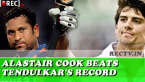 Alastair Cook Beats Tendulkars Record, Becomes Youngest Test Cricketer To Score 10000 Runs