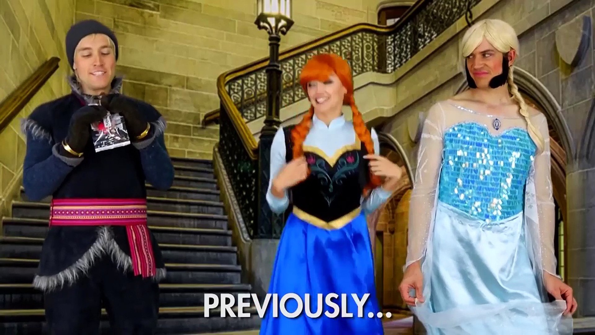 Frozen Anna and Elsa Ask Is Hans Gone? By Disney Villain Captain Hook.  DisneyToysFan - Vidéo Dailymotion