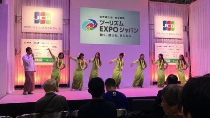 Myanandar Dance at JATA Tourism EXPO Japan 2015