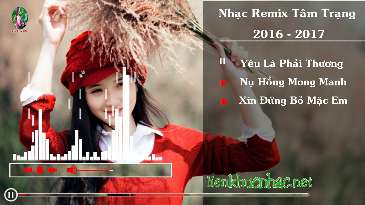 Liên Khúc Nhạc Trẻ Tâm Trạng Yêu Là Phải Thương Remix Hay Nhất 2017