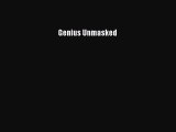 Download Genius Unmasked Free Books Video Dailymotion - 