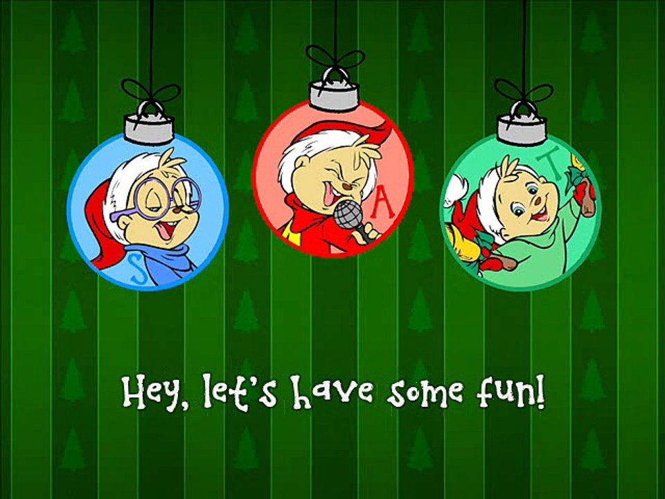 The Chipmunks - Sleigh Ride (with lyrics)