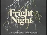 WOR-TV Fright Night Bumpers and Local PSA - 1982