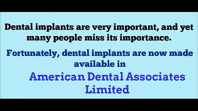 American Dental Associates Dental Implants