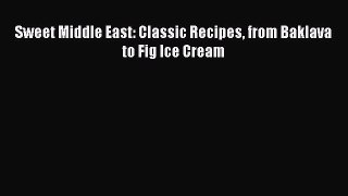 Read Books Sweet Middle East: Classic Recipes from Baklava to Fig Ice Cream PDF Free