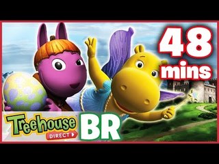 Video herunterladen: Os Backyardigans Desenho Animado - O Conto Dos Bravos Cavaleiros -  Episódios Para Crianças