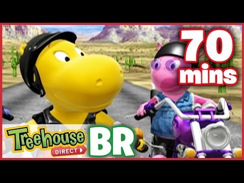 Os Backyardigans Desenho Animado - Hora de Aventura Compilação De 70 mins Para Crianças