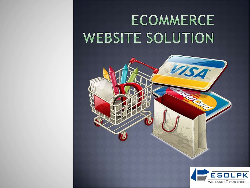 Ecommerce website solution