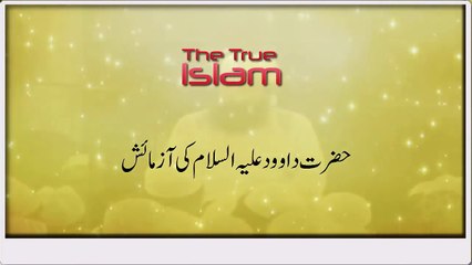 Hazrat Dawood ka Allah ki trf se Imtihan by Maulana Tariq Jameel