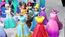 Disney Princess 디즈니 공주 겨울왕국 인형 엘사 안나와 공주들 모음 Frozen Elsa Magic Clip Dolls dresses Toys