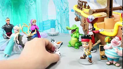 디즈니 주니어 제이크 겨울왕국 엘사 인형 Disney junior Jake Frozen Princess Toys