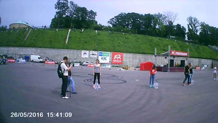 Шоу мокрых маек на мотошоу от Free Riders Kiev