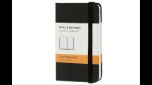 Moleskine Classic Notebook Extra Small Ruled Black Hard Cover 2.5 x 4 Classic Notebooks